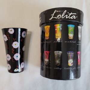 Lolita Party Shot Glass, 2oz, Blood Shot, NIP